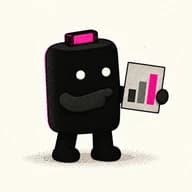 Volt holding a bar chart